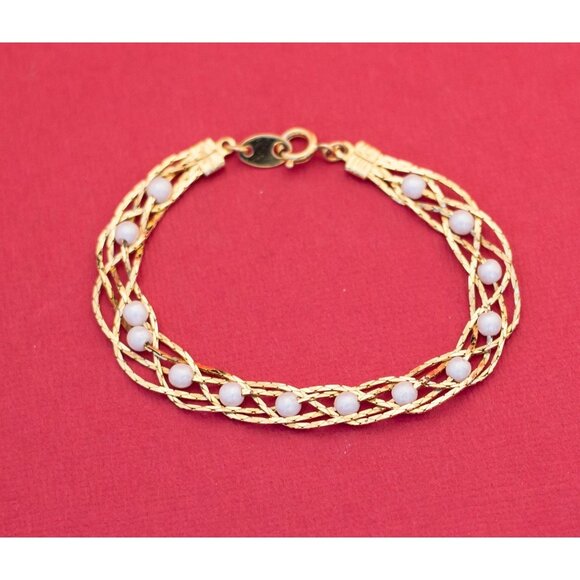 Vintage Victorian Style Bracelet Elegant Femme 7 Inch by avon - F8 - Picture 1 of 3